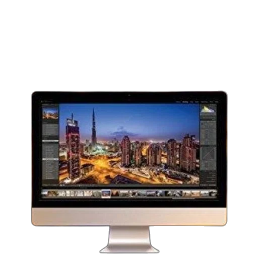 photorealistic, 3d render, lightroom, book, cover, featuring, computer, screen transparent PNG cut-out