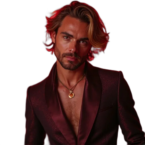 jacket, hair, jewelry, staff, red, graham, norton, show transparent PNG cut-out