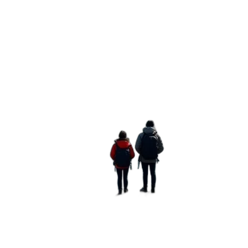 jacket, umbrella, hat, robot transparent PNG cut-out