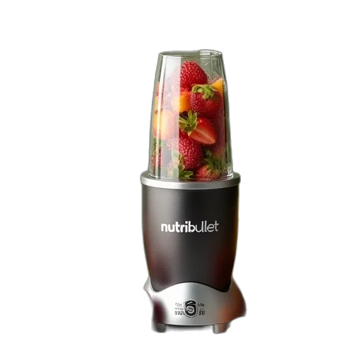 food, nutribullet, blender, table transparent PNG cut-out