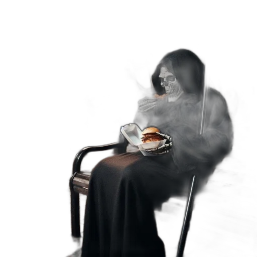 food, robot, creature, furniture, concept art, photorealistic, 3d render, pixel art transparent PNG cut-out