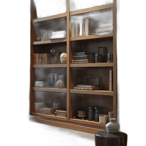 furniture, 3d render, photorealistic, concept art transparent PNG cut-out