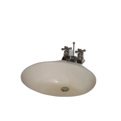 jewelry, 3d render, bathroom, sink, white, countertop, chrome, faucet transparent PNG cut-out