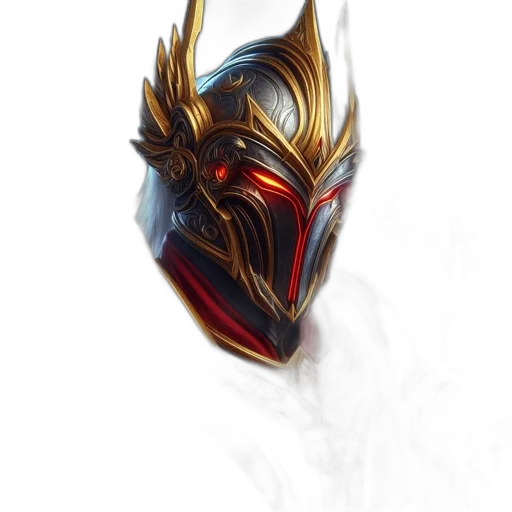 mask, crown, dragon, face, fantasy art, concept art, 3d render, photorealistic transparent PNG cut-out