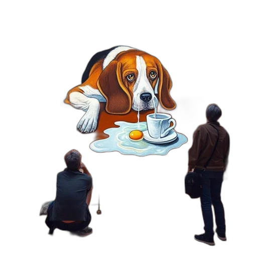 food, animal, concept art, pixel art, watercolor, photorealistic, fog, artwork transparent PNG cut-out