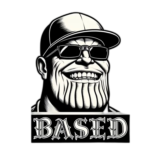 comic book art, cartoon, 3d render, concept art, illustrated, figure, wears, sunglasses transparent PNG cut-out