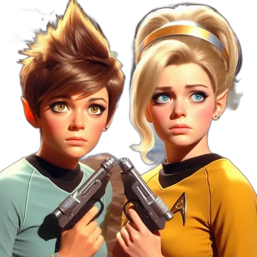 weapon, staff, crown, concept art, comic book art, cartoon, 3d render, outer space transparent PNG cut-out