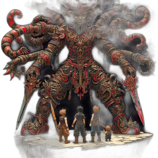 creature, dragon, weapon, concept art, fantasy art, 3d render, comic book art, fire transparent PNG cut-out