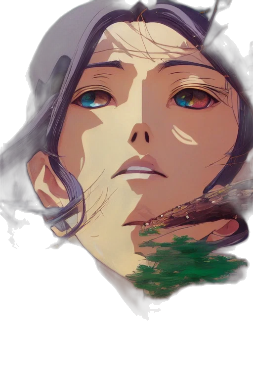 face, mask, creature, crown transparent PNG cut-out