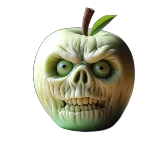 mask, face, food, 3d render, photorealistic, concept art, fantasy art, angry transparent PNG cut-out