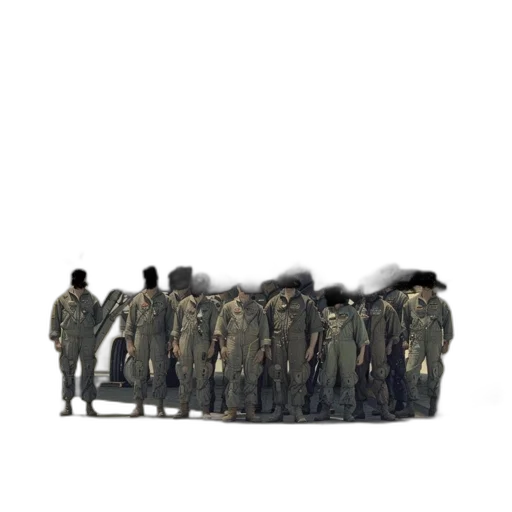 staff, jacket, hat, weapon, concept art, 3d render, pixel art, fog transparent PNG cut-out