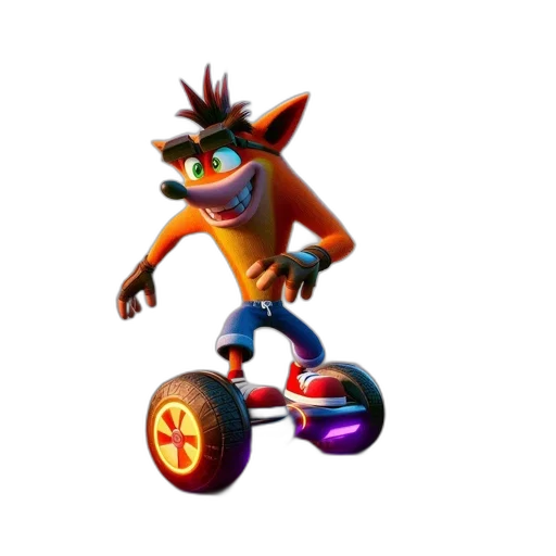 creature, animal, weapon, car, 3d render, concept art, pixel art, anthropomorphic transparent PNG cut-out