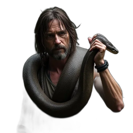 animal, hair, creature, weapon transparent PNG cut-out