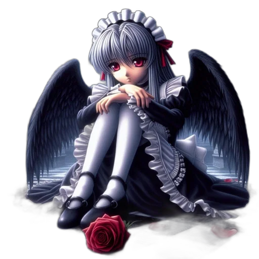 dragon, robot, weapon, pixel art, fantasy art, concept art, anime, monochrome transparent PNG cut-out