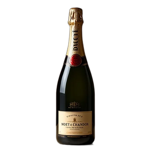 bottle, moet, chandon, imperial transparent PNG cut-out