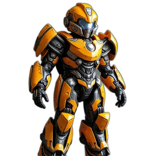 robot, weapon, concept art, 3d render transparent PNG cut-out