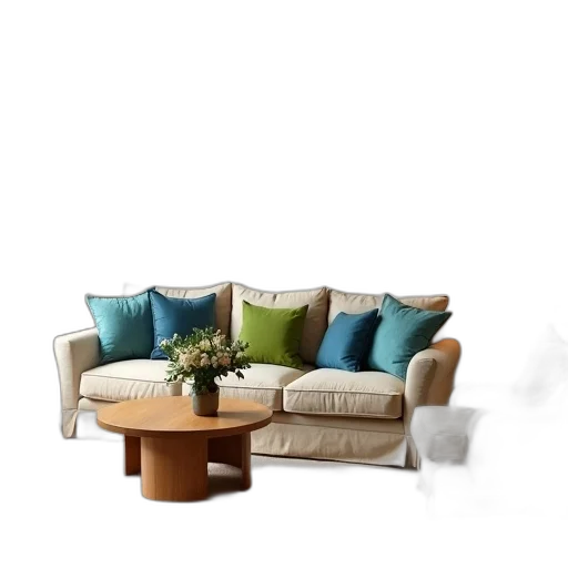 furniture, 3d render, photorealistic, concept art, earth tones, monochrome, pastel, green transparent PNG cut-out