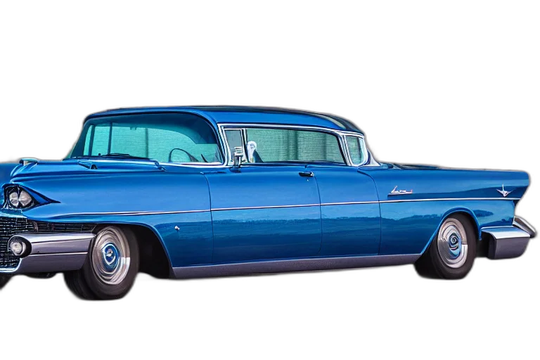 car, deep, blue, glossy transparent PNG cut-out