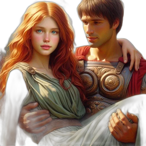 fantasy art, photorealistic, concept art, comic book art, fire, underwater, forest, red transparent PNG cut-out