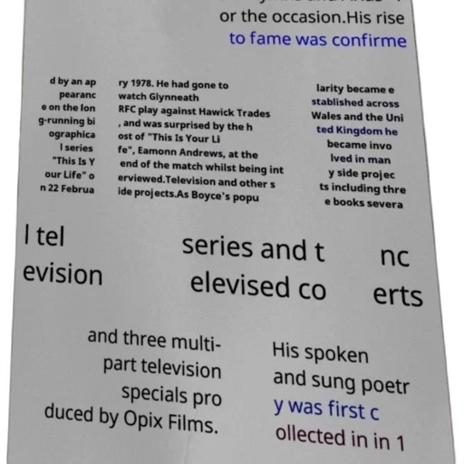 poster, television, series, life, featuring, eamonn, andrews transparent PNG cut-out