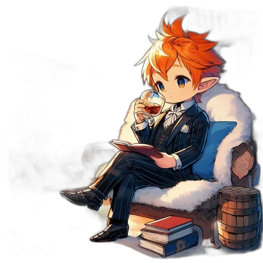 pixel art, watercolor, anime, concept art, fire, monochrome, blue, animated transparent PNG cut-out