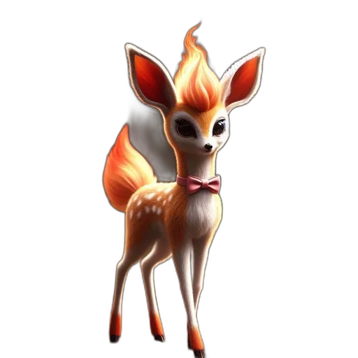 animal, staff, creature, crown, concept art, fantasy art, pixel art, 3d render transparent PNG cut-out