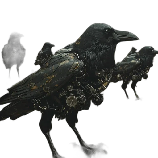 animal, creature, weapon, crown, concept art, fantasy art, 3d render, photorealistic transparent PNG cut-out