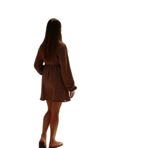 dress, jacket, staff, jewelry transparent PNG cut-out