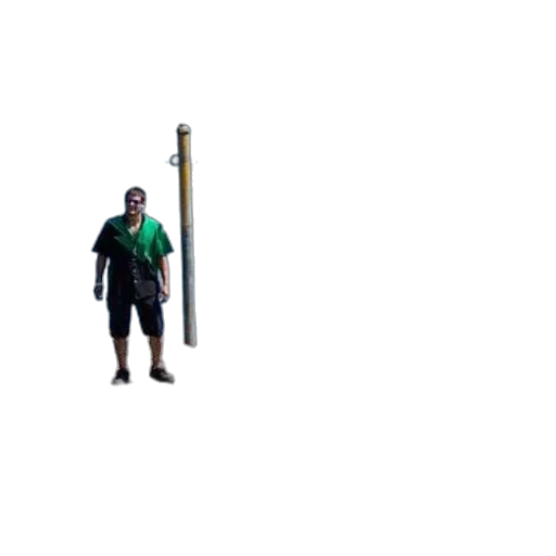 staff, weapon, sword, robot, 3d render, concept art, pixel art, green transparent PNG cut-out
