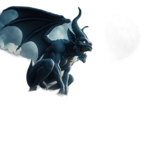 dragon, creature, animal, mask, concept art, fantasy art, comic book art, 3d render transparent PNG cut-out