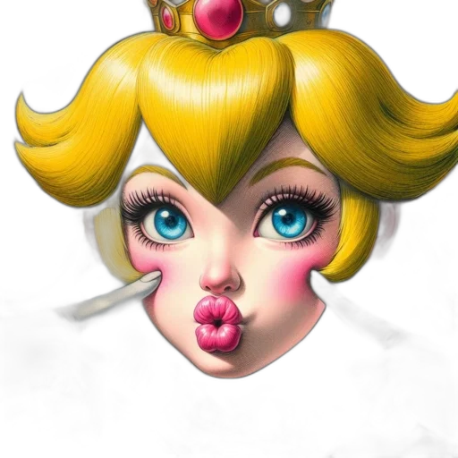 face, crown, mask, 3d render, concept art, photorealistic, fantasy art, colorful transparent PNG cut-out