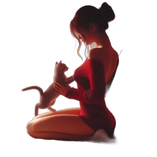 concept art, photorealistic, oil painting, pixel art, red, inside, futuristic, room transparent PNG cut-out