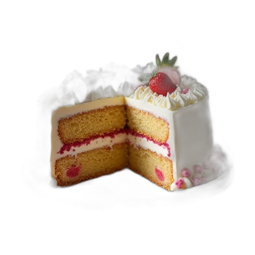 food, crown, 3d render, photorealistic transparent PNG cut-out