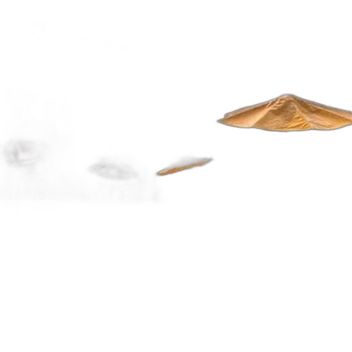 umbrella, sword, weapon, hat, 3d render, concept art, photorealistic, fog transparent PNG cut-out