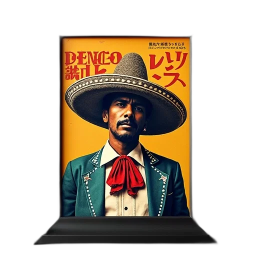 hat, face, staff, pixel art, concept art, comic book art, 3d render, framed transparent PNG cut-out