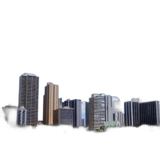 building, 3d render, photorealistic, concept art transparent PNG cut-out