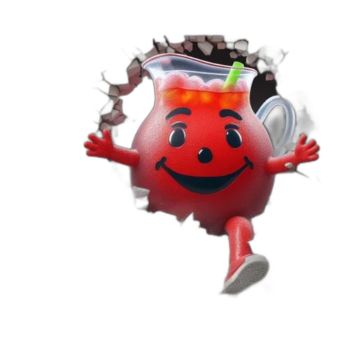 food, robot, staff, crown, 3d render, concept art, photorealistic, large transparent PNG cut-out