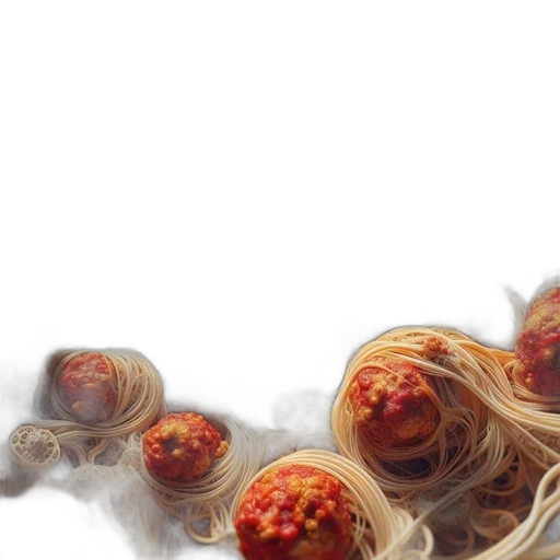 hair, food, crown, dress, photorealistic, 3d render, concept art, outer space transparent PNG cut-out