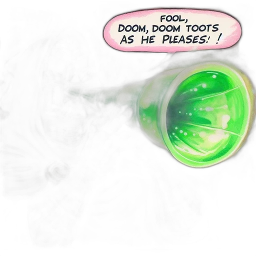 robot, comic book art, concept art, 3d render, outer space, fog, green, doom transparent PNG cut-out