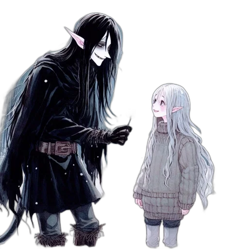 mask, creature, concept art, fantasy art, anime, pixel art, snow, fog transparent PNG cut-out