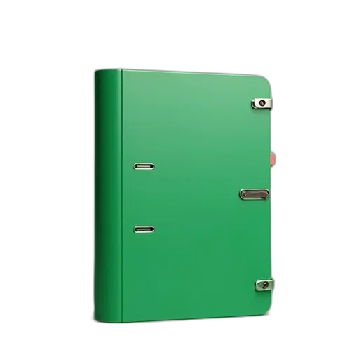 furniture, 3d render, green, file transparent PNG cut-out