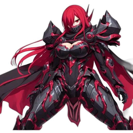 weapon, concept art, anime, fantasy art, pixel art, red, animated, figure transparent PNG cut-out