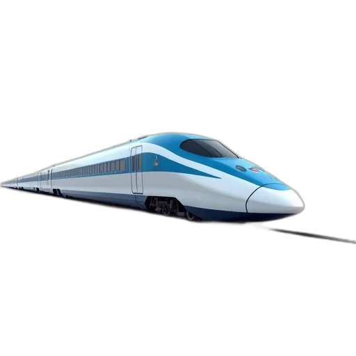 weapon, 3d render, concept art, photorealistic, sleek, modern, bullet, train transparent PNG cut-out