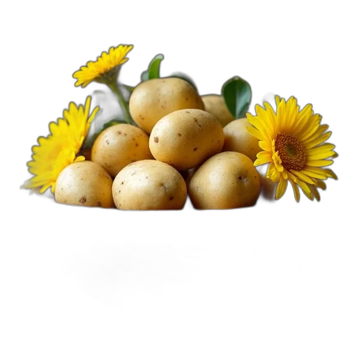 food, crown, jewelry, flower, photorealistic, 3d render, golden, earth tones transparent PNG cut-out
