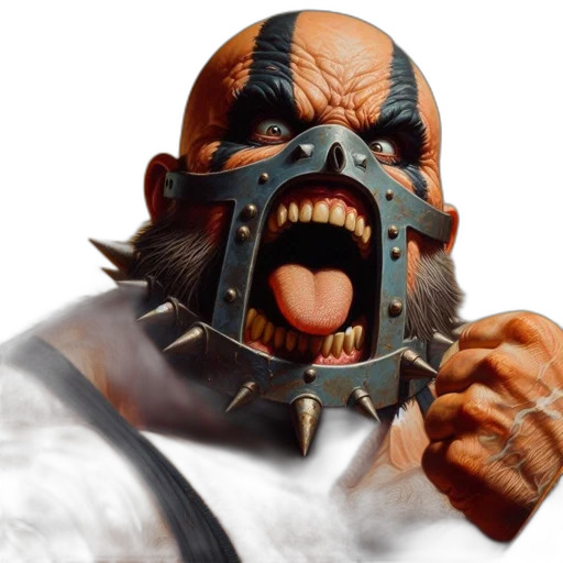 mask, face, creature, concept art, photorealistic, 3d render, fantasy art, muscular transparent PNG cut-out