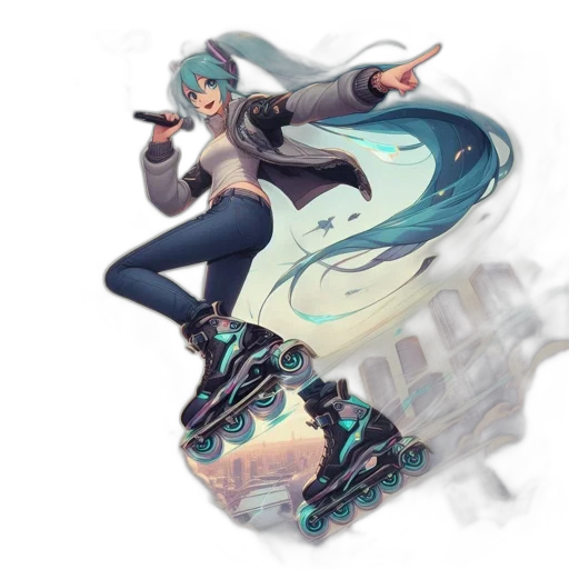 concept art, fantasy art, pixel art, anime, blue, monochrome, dark, pastel transparent PNG cut-out