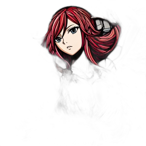 face, staff, hair, creature transparent PNG cut-out