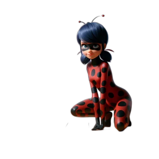 animal, concept art, 3d render, comic book art, cartoon, animated, insect-like, ladybug transparent PNG cut-out