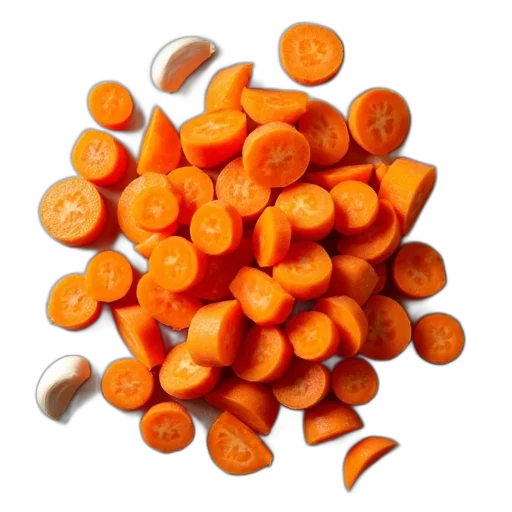 food, jacket, crown, weapon, 3d render, collection, chopped, carrots transparent PNG cut-out