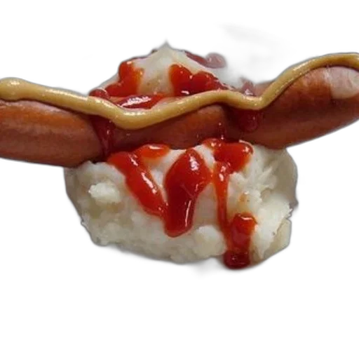 food, jewelry, animal, creature, 3d render, photorealistic, hot, dog transparent PNG cut-out